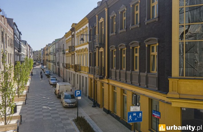 Tak obecnie prezentuje się ulica Włókiennicza w Łodzi (fot. ŁÓDŹ.PL)