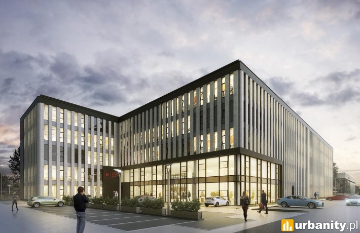 Projekt biurowca Bielany Business Point