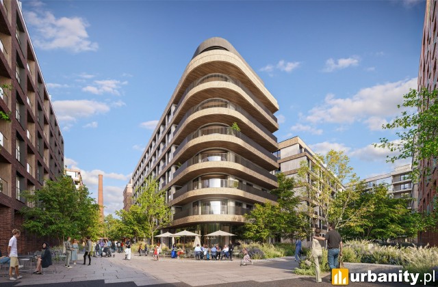 Browary Tarnowskie, wizualizacja. wiz. APA Wojciechowski Architekci