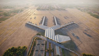 Najnowsze wizualizacje przedstawiające Centralny Port Komunikacyjny, wiz. materiały inwestora