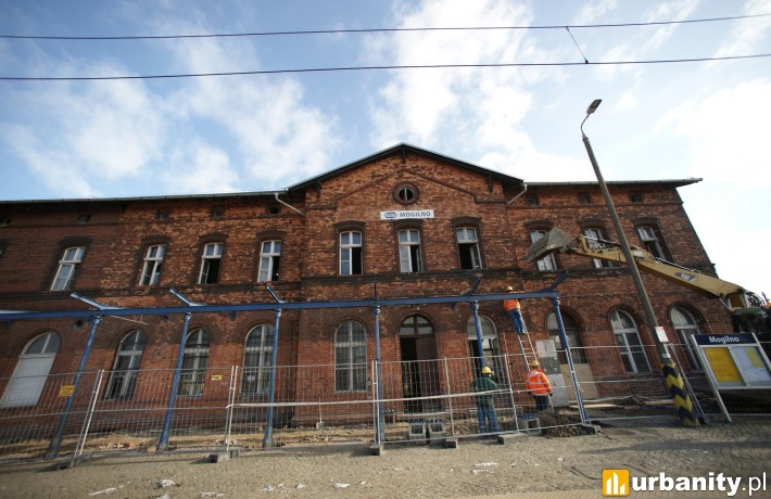 Dworzec w Mogilnie - przebudowa