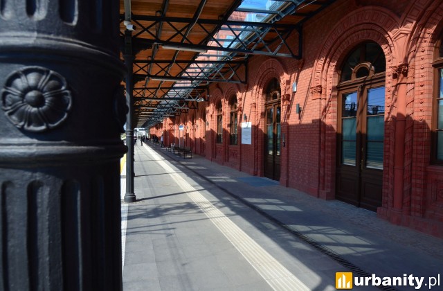 Przebudowany dworzec w Węglińcu, fot. PKP S.A.