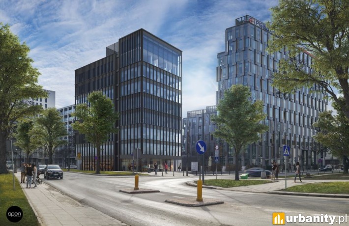 Biurowiec EQlibrium 2 w Warszawie - wizualizacja