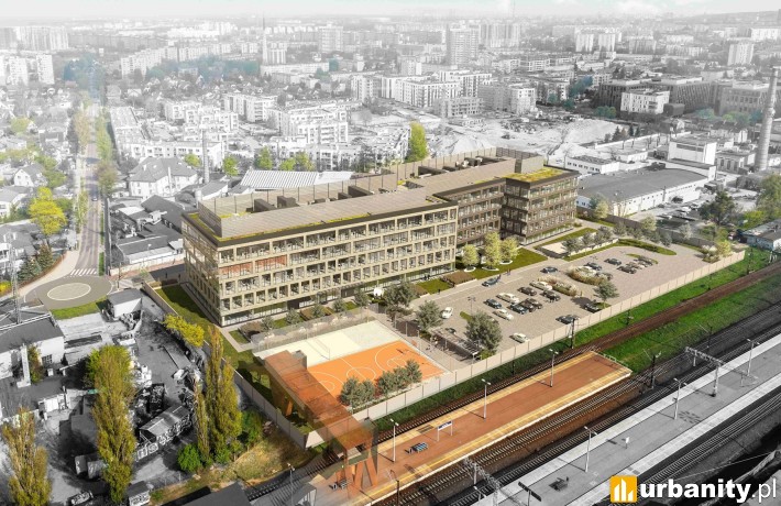 Wizualizacja biurowca Format w Gdańsku