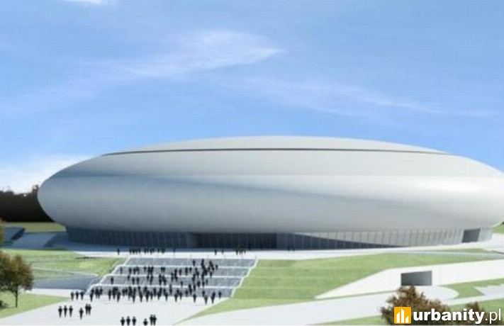 Projekt hali sportowej na Czyżynach