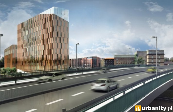 Kompleks budynków przy Pawiej - projekt