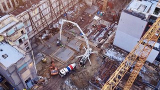 Kwartał Dworcowa, styczeń 2026 roku, fot. Chemobudowa