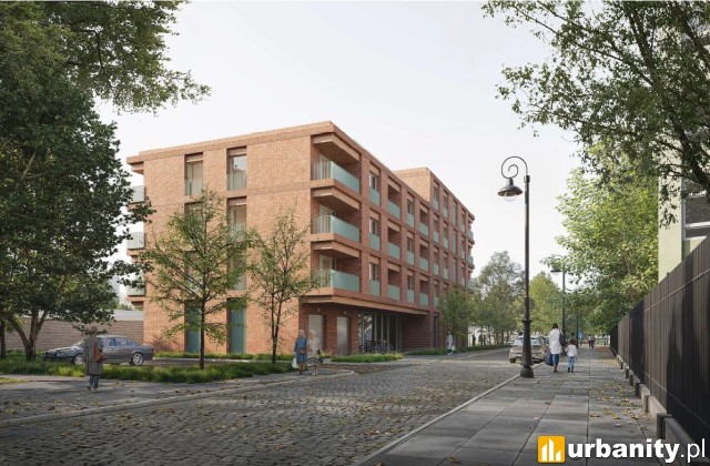 Projekt inwestycji przy ulicy Ostroroga na warszawskiej Woli, wiz. materiały inwestora