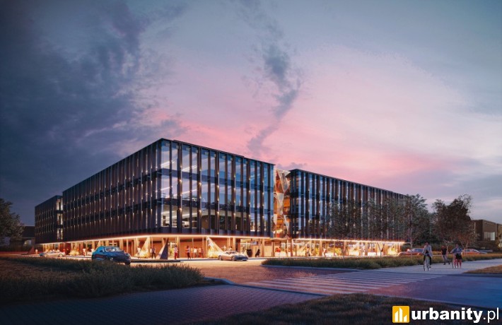 Prismistic Office w Łodzi, wizualizacja, fot. Reform Architekci