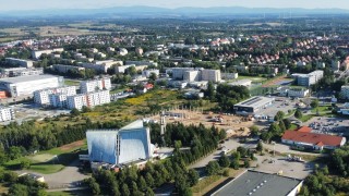 Smart Park Zgorzelec, budowa wrzesień 2023 roku, fot. materiały prasowe