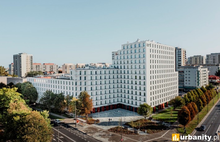Akademik premium Student Depot w Warszawie, fot. materiały inwestora