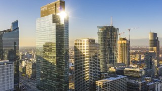 Jest pierwszy wieżowiec w Polsce w całości zasilany zielona energią