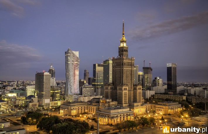 Centrum Warszawy (fot. CBRE)