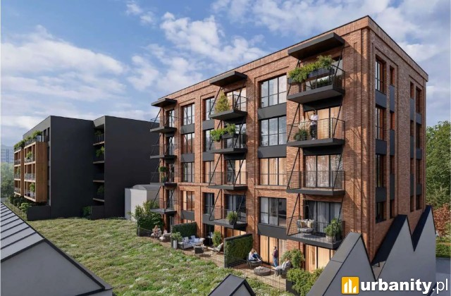 Koncepcja inwestycji przy Wierzbowej w Łodzi, wiz. materiały inwestora