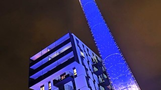 Gotowa wieża na terenie osiedla na poznańskich Jeżycach, fot. mat. prasowe