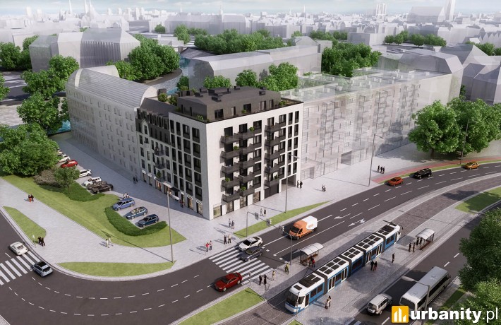 Kwartał kamienic przy ulicy Jagiełły 6 we Wrocławiu
