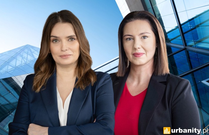 Anna Osiecka i Agnieszka Giermakowska z firmy Newmark Polska, fot. Newmark Polska