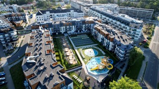 Aqua Resort - widok na plac zabaw z lotu ptaka, fot. materiały prasowe