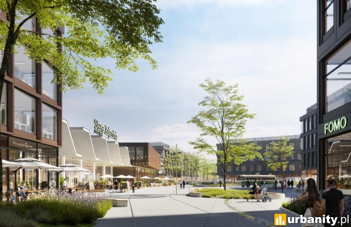 Inwestycja Ceetrus w Piasecznie - koncepcja