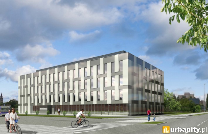 Wizualizacja Centrum Biurowego Lobos w Krakowie
