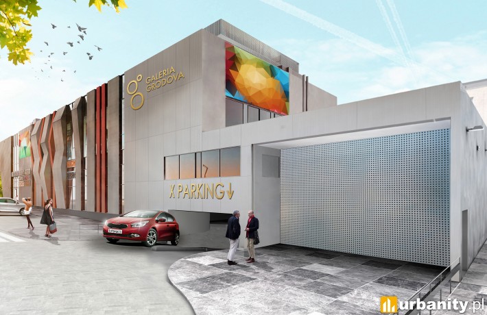 Projekt Galerii Grodova w Grodzisku Mazowieckim