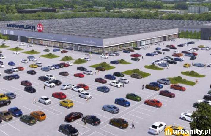 Jest pozwolenie na budowę centrum handlowego na Białołęce, wiz. materiały inwestora