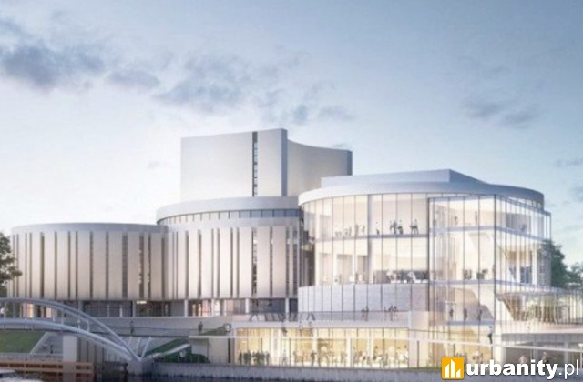 Wizualizacja rozbudowy Opery Nova w Bydgoszczy, wiz. materiały prasowe