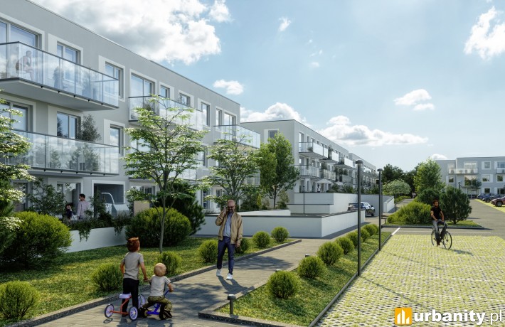 Osiedle nad Widawą we Wrocławiu - wizualizacja