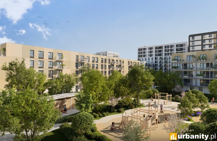 Osiedle Zenit w Łodzi, wizualizacja, wiz. materiały dewelopera