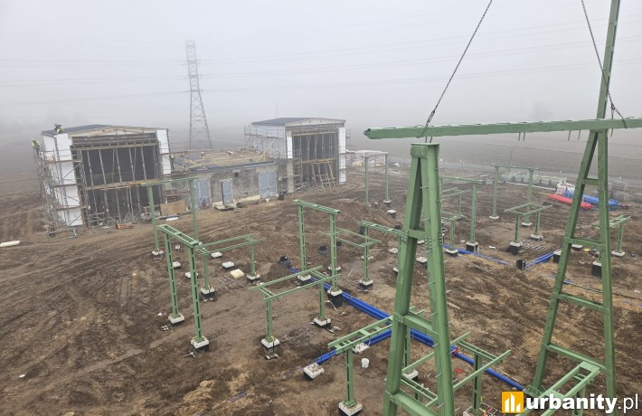Nowoczesna stacja elektroenergetyczna w Wielkopolsce wchodzi w kluczową fazę