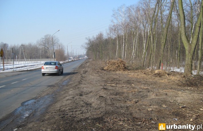 Ulica Dymka przed remontem