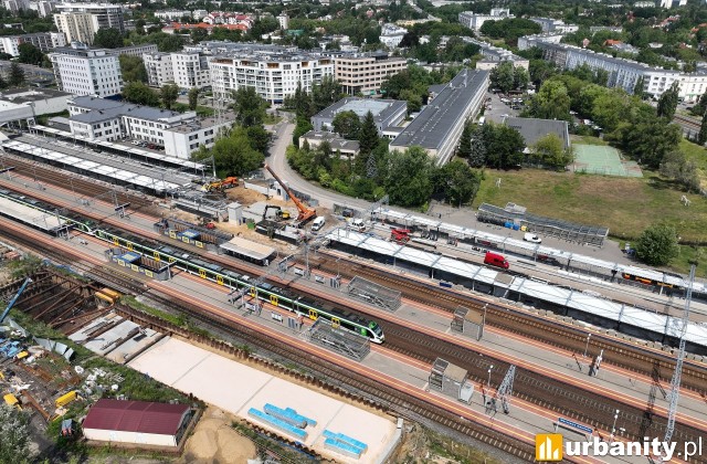 Warszawa Gdańska, gotowa konstrukcja nowego tunelu pod torami, fot. Anna Znajewska-Pawluk