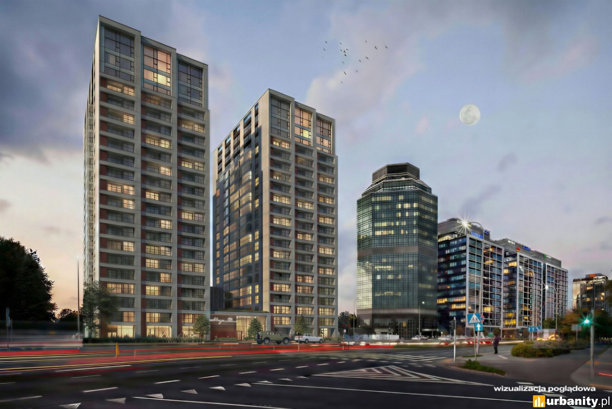 Blisko 400 apartamentów w dwóch bliźniaczych wieżach na Ochocie. Rusza przedsprzedaż inwestycji