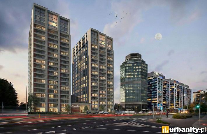 Aleje Jerozolimskie 138 - wizualizacja główna, wiz. materiały dewelopera