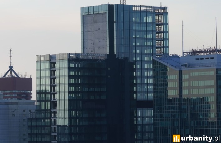 Wznowienie budowy wieżowca AND2 w Poznaniu, fot. materiały prasowe