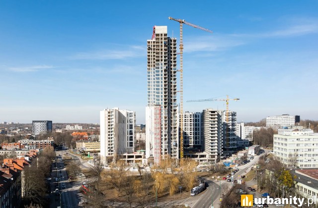 Budowa inwestycji Atal Sky+ w Katowicach, fot. Atal