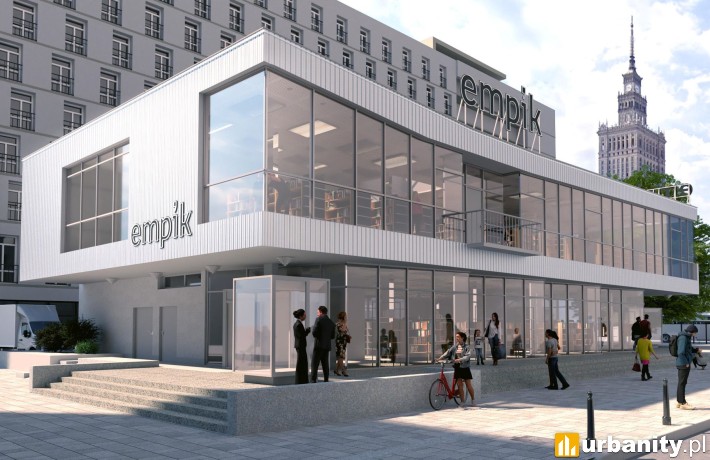 Taką metamorfozę przejdzie kultowy pawilon Cepelii, fot. materiały inwestora