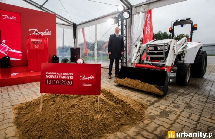 Fabryka dla Danfoss Poland - rozpoczęcie budowy