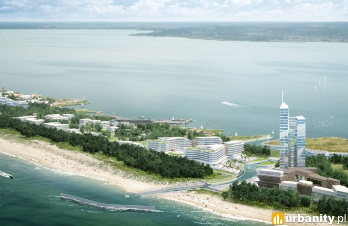 Wizualizacja projektu Dune City