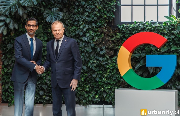 Spotkanie Premiera  Donalda Tuska z CEO Alphabet i Google, fot. Kancelaria Premiera