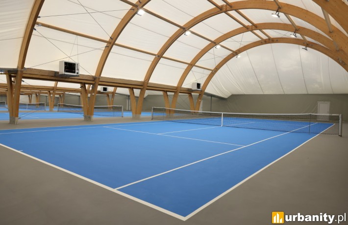 Hala tenisowa przy ulicy Pułtuskiej we Wrocławiu, fot. materiały prasowe