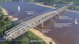 Jest umowa za 1,3 mld zł. Powstanie nowy most kolejowy nad Wisłą na Mazowszu