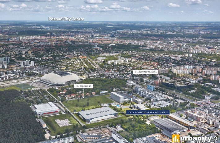 Poznań City Logistics II - wizualizacja, fot. materiały prasowe