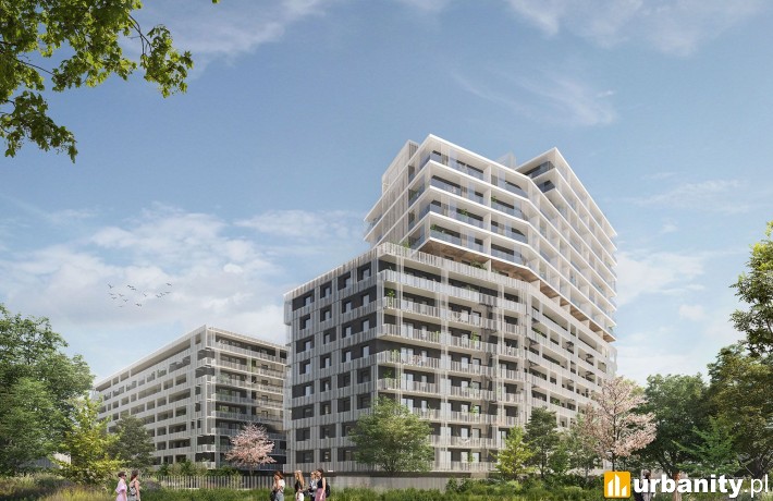 Ostatni etap osiedla Stacja Wola w Warszawie, wiz. Archicom