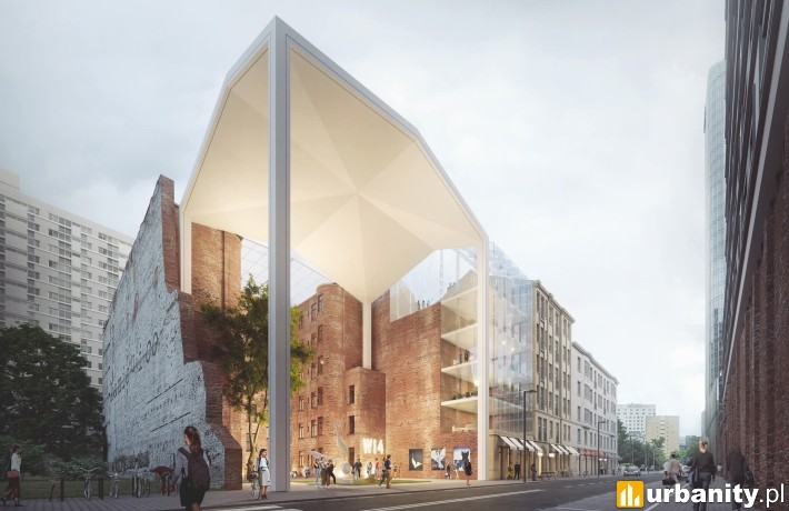 Koncepcja rewitalizacji trzech kamienic przy Waliców 10, 12 i 14, wiz. Grupa 5 Architekci