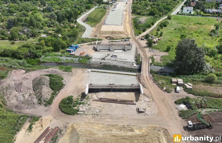 Wschodnia Obwodnica Wrocławia, budowa wrzesień 2026 roku, fot. Skanska