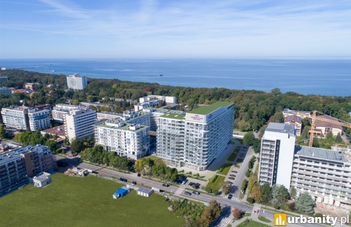 Wizualizacja poglądowa z widokiem na Baltic Wave w Kołobrzegu (www.hotelbalticwave.pl)