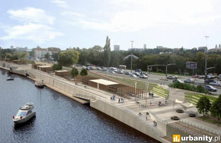 Warszawskie bulwary nadwiślańskie - projekt