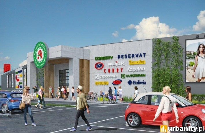 Rozbudowa Centrum Handlowego Auchan Hetmańska