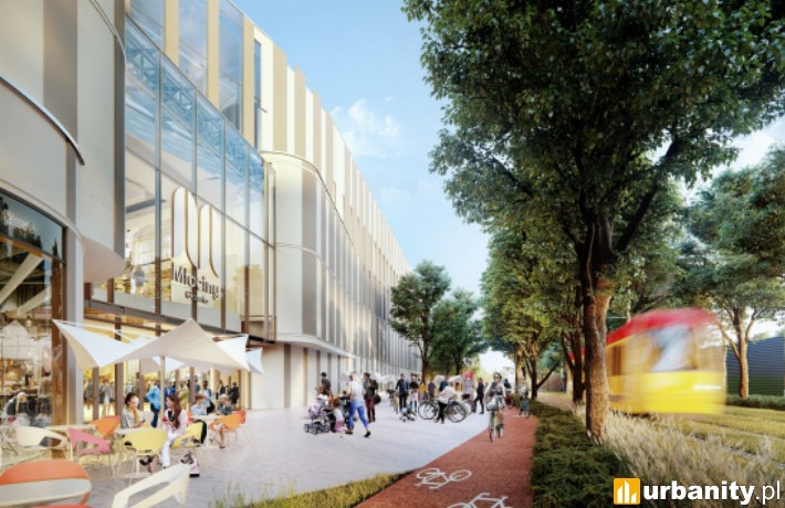 Projekt Galerii Młociny w Warszawie